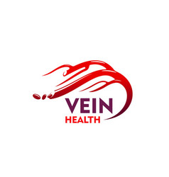 Vein Artery Health Icon For Vascular Healthcare