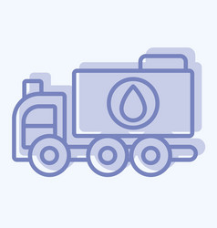 Icon Water Truck Related To Construction Vehicles