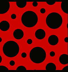 Seamless Wallpaper Ladybug Continuous