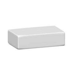 Soap Bar Mockup White 3d Template Clean Piece