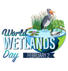 World Wetlands Day Logo Design