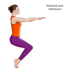 Awkward Pose Utkatasana