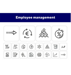 Employee Management Icons