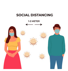 Social Distancing Concept