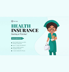 Health Insurance Landscape Banner Design