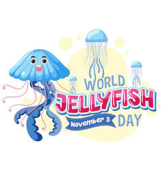 Cute Jellyfish Logo Concept