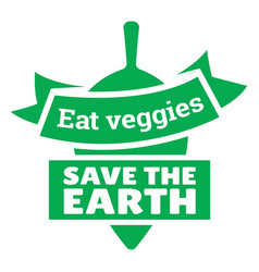 Eat Veggies Green Badge