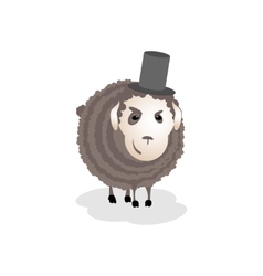 Gloomy Evil Cunning Sheep In The Hat