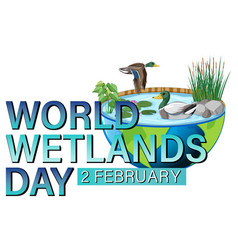 World Wetlands Day Logo Design