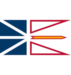 Newfoundland And Labrador Flag