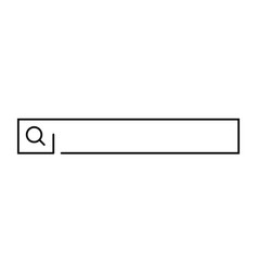 Stylish Web Search Bar Or Internet Search Engine