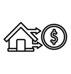 Buy House Icon Outline Real Financial