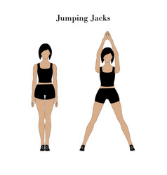 Jumping Jacks Exercise Workout