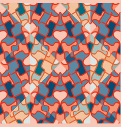 Kaleidoscope Seamless Pattern In Doodle Style