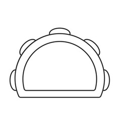 Tambourine Outline Icon Drum