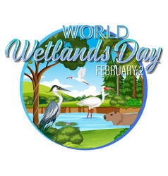 World Wetlands Day Logo Design