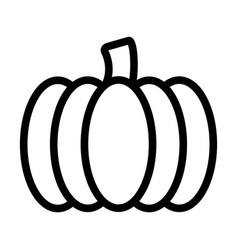 Pumpkin Thick Line Icon