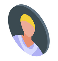 User Avatar Icon Isometric People Person