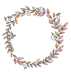 Autumn Ivy Leaves Wreath For