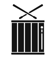 Snare Drum Icon Simple Music Kit