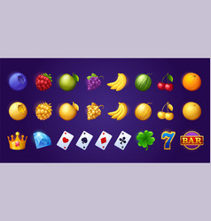 Icons For Gambling Slot Machine In Casino