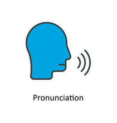 Pronunciation Fill Outline Icons Simple S