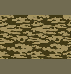 Seamless Desert Camouflage Abstract Pattern