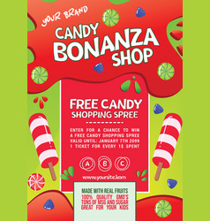 Bright Candy Shopping Spree Flyer