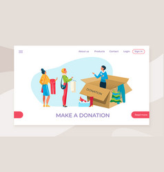 Make Donation Web Application Website Banner