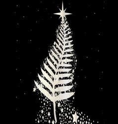 New Zealand Silver Fern Christmas Tree