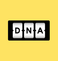 Black Color In Word Dna Abbreviation