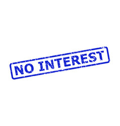 No Interest Seal With Grunge Texture And Rounded