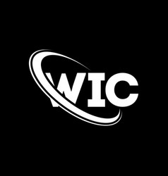 Wic Logo Letter Letter Logo Design