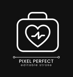 Resuscitation Medical Kit Pixel Perfect White