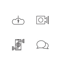 Sosial Media Icons Set