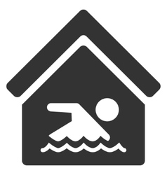 Indoor Water Pool Flat Icon