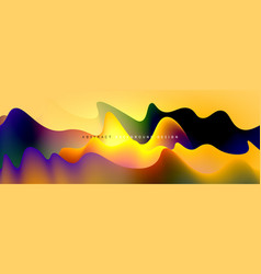 Dynamic Liquid Waves Abstract Background