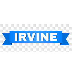 Blue Tape With Irvine Text