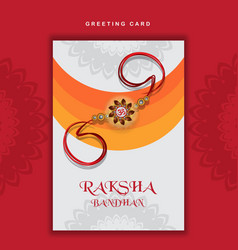 Happy Raksha Bandhan Greeting Card