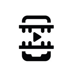 Mobile Video Film Icon