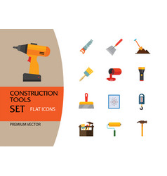 Construction Tools Icons Set