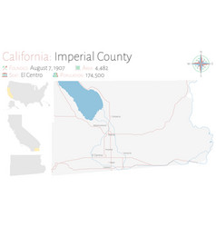 Map Imperial County In California