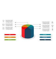 Pyramid Up Arrows Infographic Diagram Chart