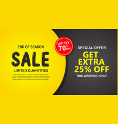 Sale Banner Layout Design