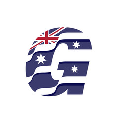 Australian Alphabet Flag G