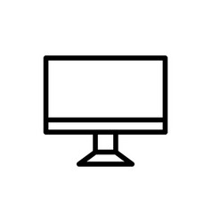 Computer Digital Marketing Icon With Black