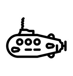 Bath Toy Baby Line Icon