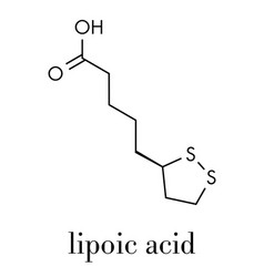 Lipoic Acid Enzyme Cofactor Molecule Present