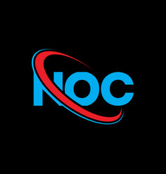 Noc Logo Letter Letter Logo Design