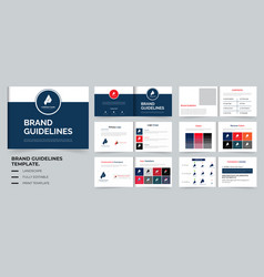 Brand Guidelines Template Design 12 Pages